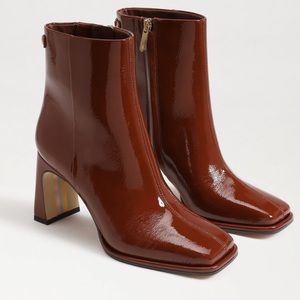Sam Edelman Irie bootie in cinnamon size 7. Worn once. Near perfect condition!